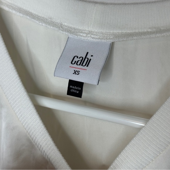 CAbi Complete Ivory Sleeveless Top | #4351 Tank - Picture 5 of 12